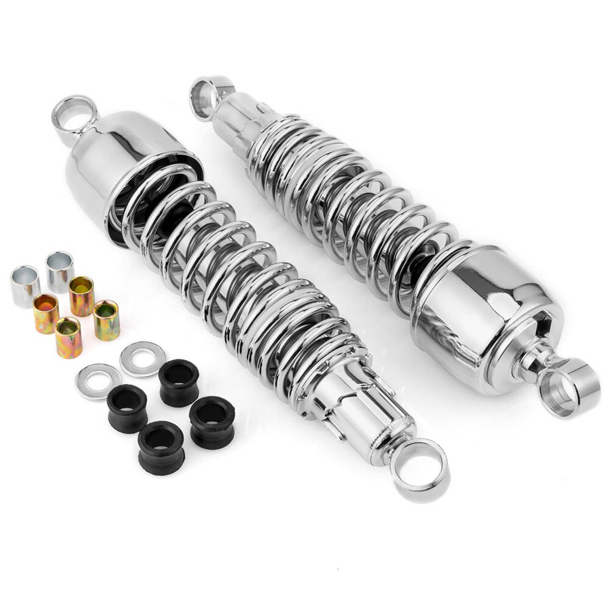 Solidspare For 2004-2012 Harley Sportster 1200 Custom XL1200C Heavy Duty Rear Shocks 13"