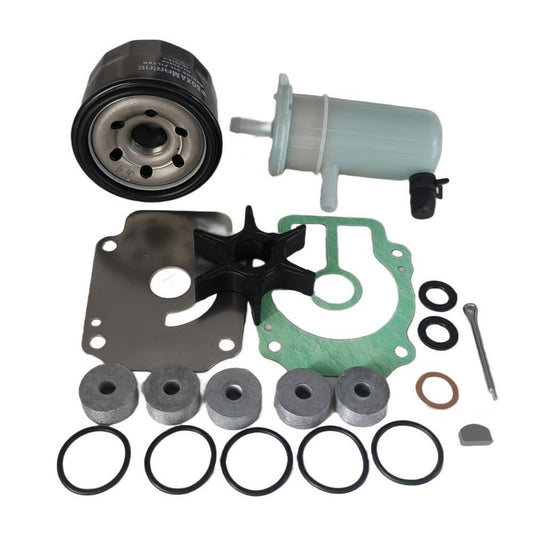 Solid Spare Maintenance Service Kit 17400-94824 For Suzuki DF25 DF30 Outboard 55321-87J00