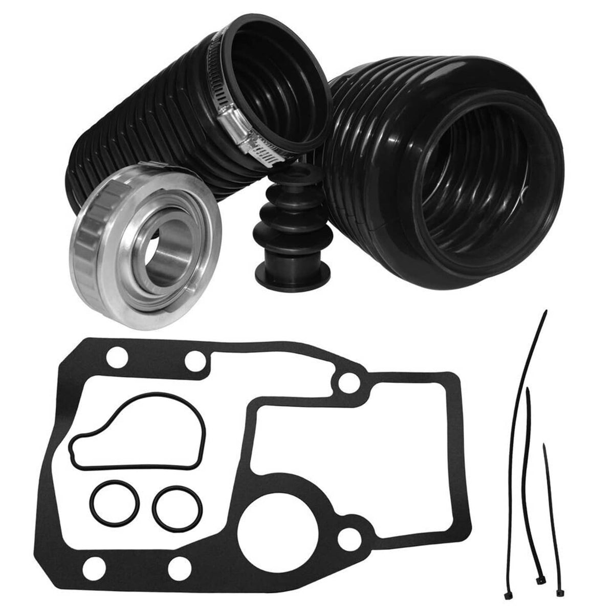 Solid Spare Gimbal Bearing Bellows Kit for OMC Cobra Sterndrive Volvo Penta 987467 3850426