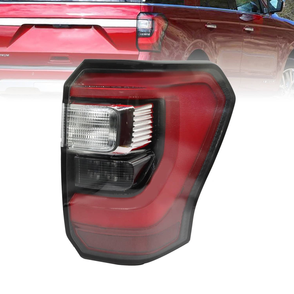 Solidspare Pair For 2018-2021 Ford Expedition LED Tail Light Left+Right Side JL1Z-13405-H