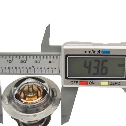 Solid Spare 160℉ Thermostat 15321-73010 for Kubota ZD221 ZD331LP ZD331P ZD1011 ZD1021 ZD21F