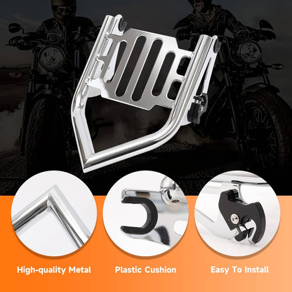 Solidspare Luggage Rack For Harley Road King Street Glide Road Glide Electra Glide 2009+