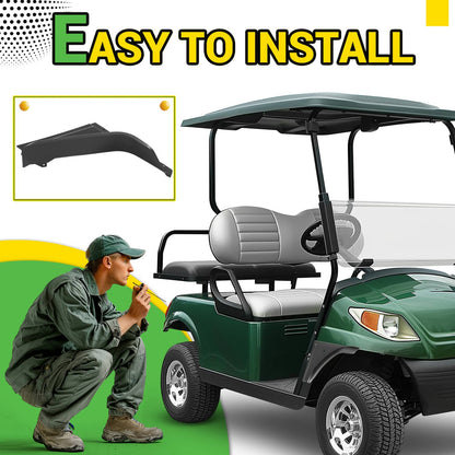 Solidspare Golf Cart Front Passenger Side Fender Flare Set For EZGO ST MPT Workhorse 99-13
