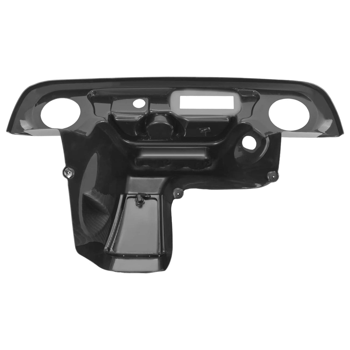 Solidspare Carbon Fiber Style Dash Dashboard W/ Radio Speaker Cutout For EZGO TXT 96-13