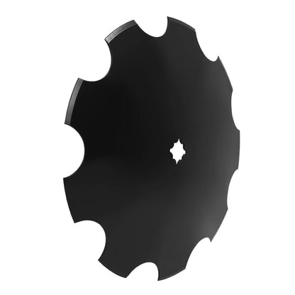 Solidspare 2X 18" Disc Harrow 3.5MM Notched  Heavy-Duty Steel For 1" / 1-1/8" Square Axle