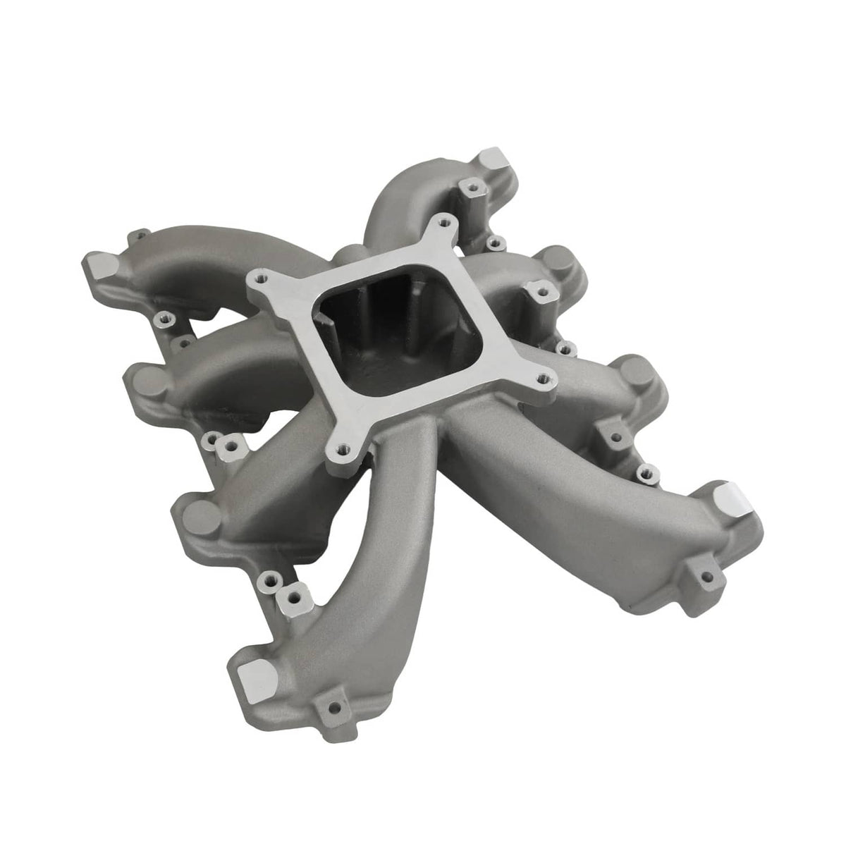 Solidspare Intake Manifold w/ Gasket Single Plane Mid-Rise For GM LS1 LS2 LS6 2500-7000