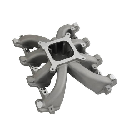 Solidspare Intake Manifold w/ Gasket Single Plane Mid-Rise For GM LS1 LS2 LS6 2500-7000