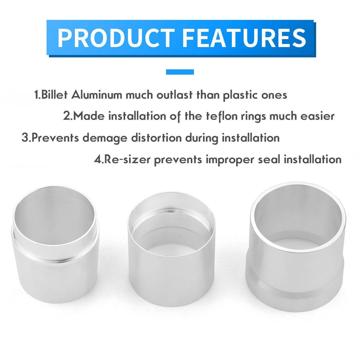 Solidspare Stator Shaft Teflon Seal Installer/Resizer Transmission Tool For GM 700-R4 4L60E