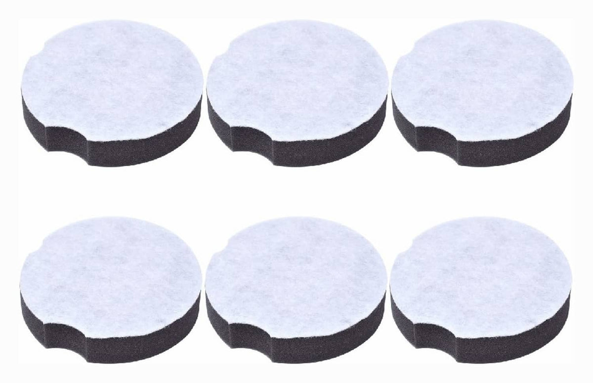 Solid Spare 6PCS Foam Filters For Bissell PowerForce Compact 2112 Series Vacuum 1604896 US