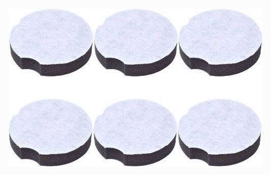 Solid Spare 6PCS Foam Filters For Bissell PowerForce Compact 2112 Series Vacuum 1604896 US