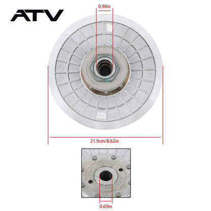 Solidspare Drive Clutch Secondary Sheave Assembly For Yamaha Grizzly 660 Kodiak 700