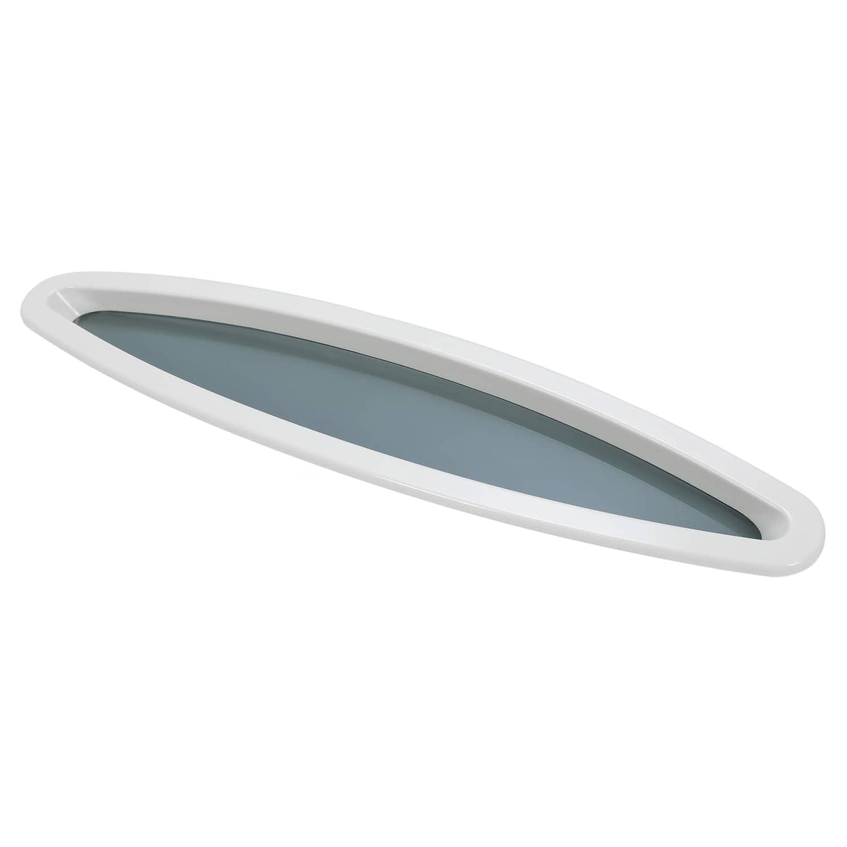 Solidspare Port Hole Bow Oval Window with Outer Ring For Sea Ray Boat 2004 & 2007