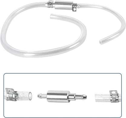 Solidspare Motorcycle / Car Clutch Brake Bleeder Hose Tube Bleeding Tool One Way Valve Kit