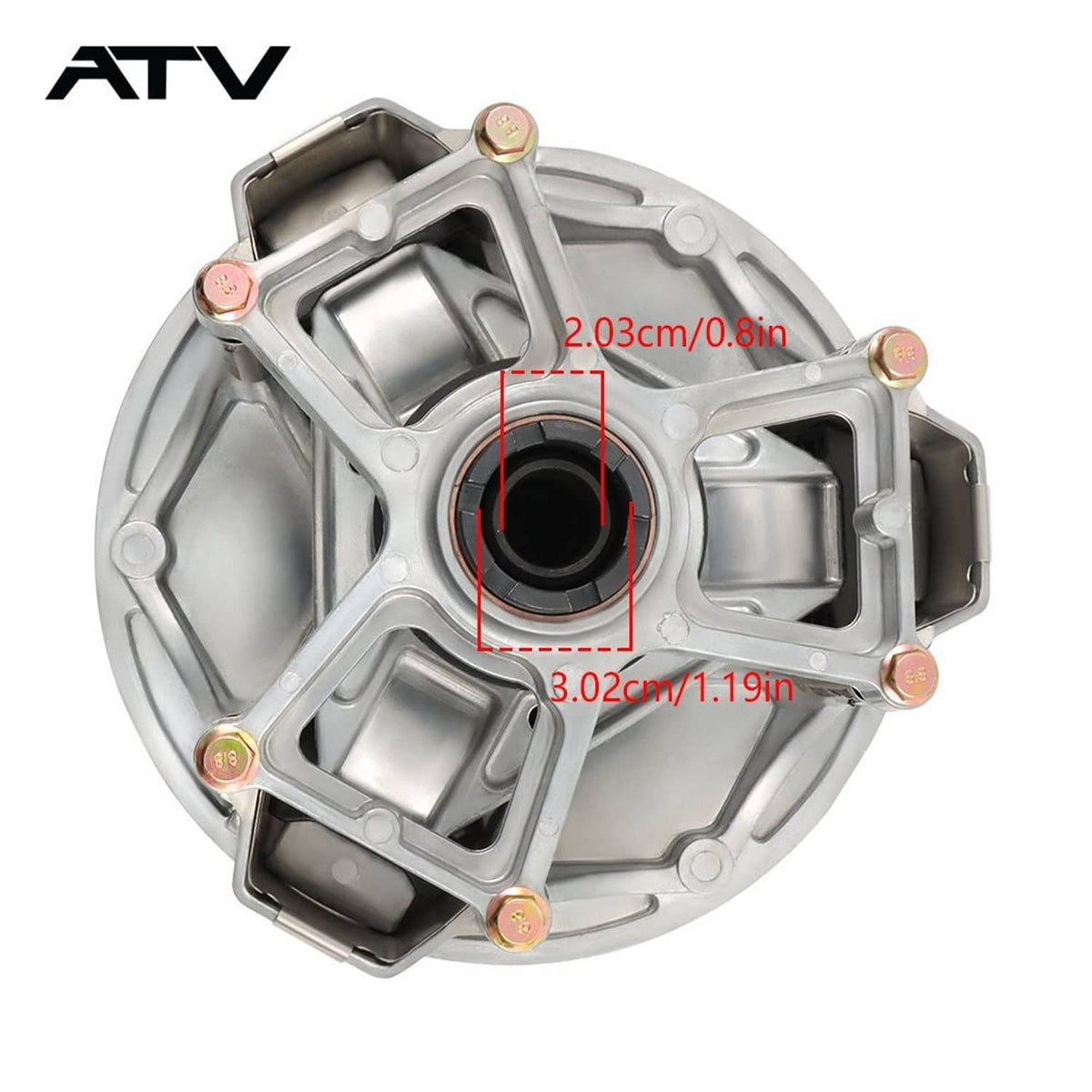 Solidspare Primary Drive Clutch 2022 2023 #1327162 For Polaris Ranger 1000 XP 2022-2024