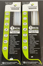 (2) Construction Grade Adhesive Hot Melt Glue Sticks, Full Size 10" Length