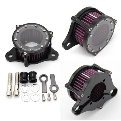 Solidspare For Harley Sportster Iron XL 883 1200 72 48 Air Cleaner Intake Filter Kit New
