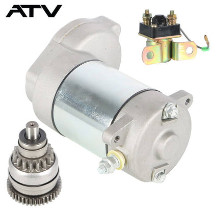 Solidspare 1990-2003 For Polaris Trail Blazer 250 Starter Drive & Relay Solenoid ATV