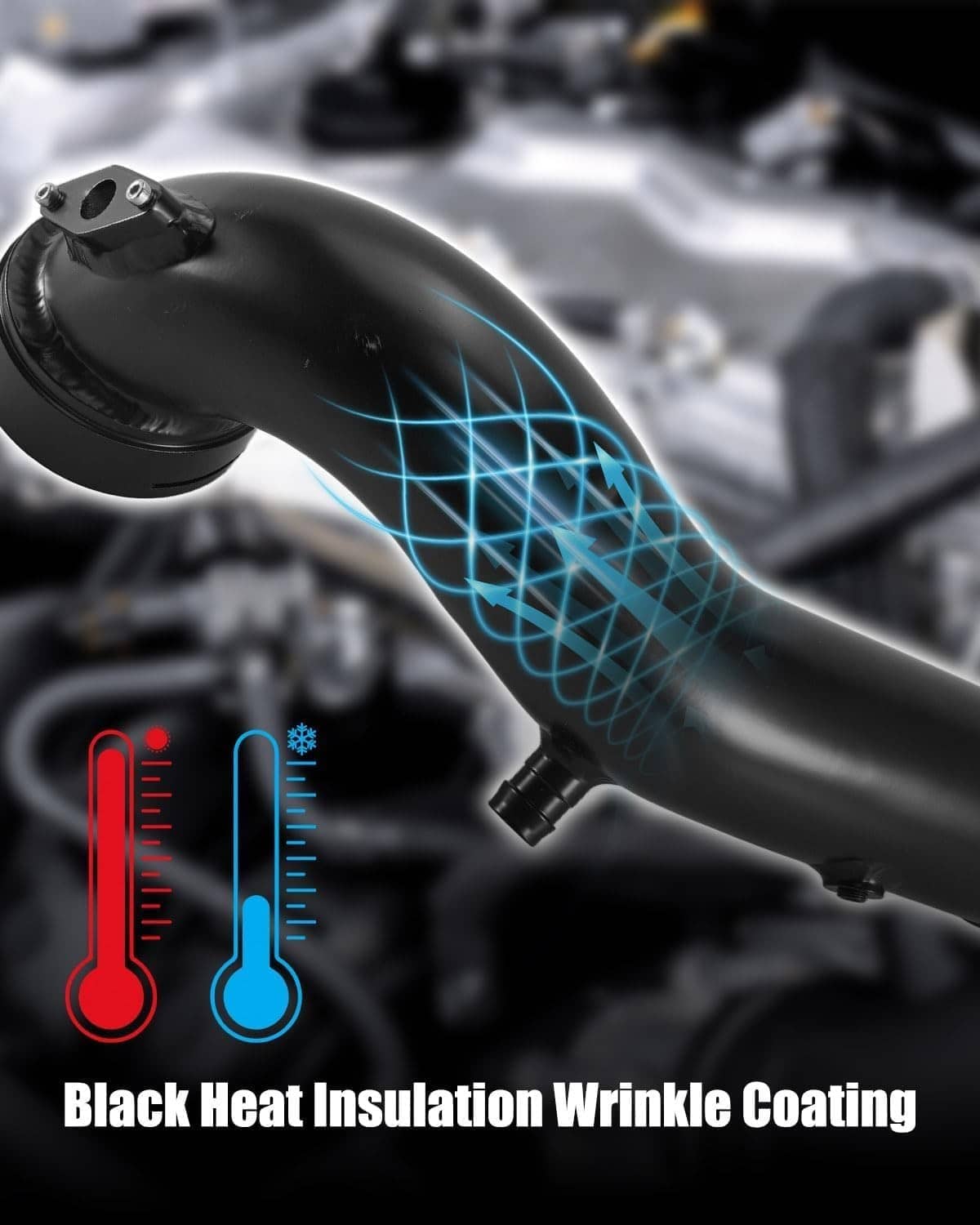Solidspare New For BMW 3.0L N55 535i 640i 740i F10 F12 F13 Charge Pipe + Boost Pipe Kit