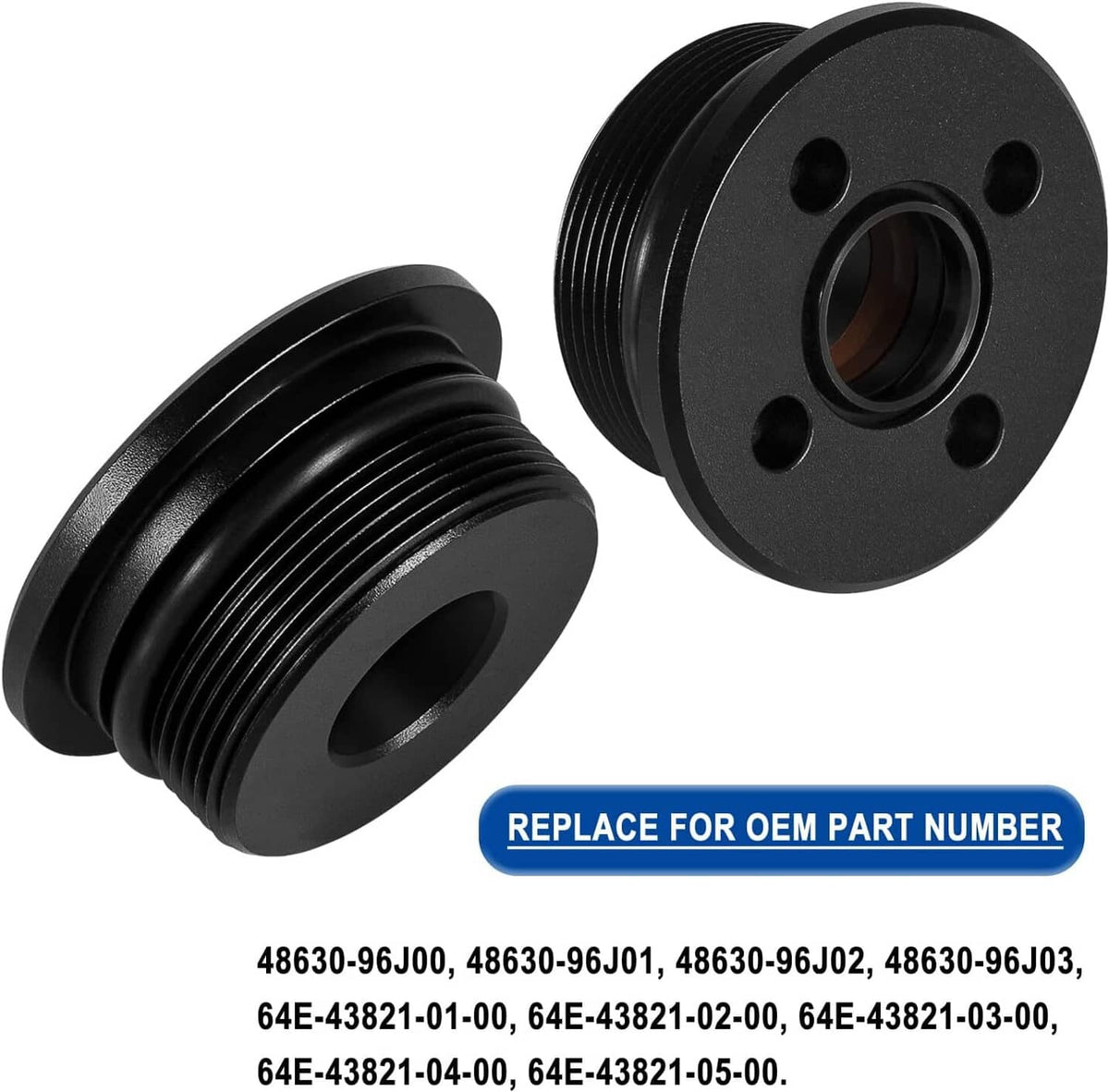 Solid Spare 2X Screw Cylinder Inclued Seals 64E-43821 For Yamaha Outboard Motor 115-300HP