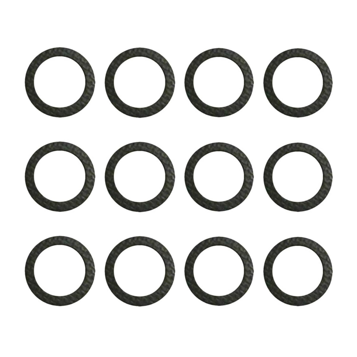 Solid Spare 12 Pcs Drain Screw Gasket Marine Lower Unit Seal for Mercury Marine 12-19183-3