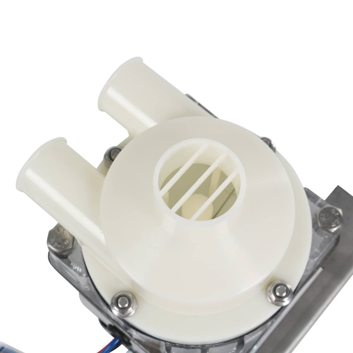 Solidspare S-0731 Water Pump for Hoshizaki, Ice Machine Motor Assembly with Mounting Plate