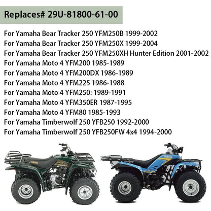 Solidspare Starter Motor Assembly for For Yamaha Bear Tracker 250 YFM250X 1999-2004 2000
