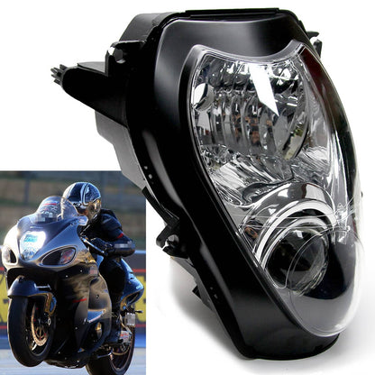 Solidspare Headlight Head Lamp Assembly For SUZUKI Hayabusa GSXR1300 GSX1300R 1999-2007
