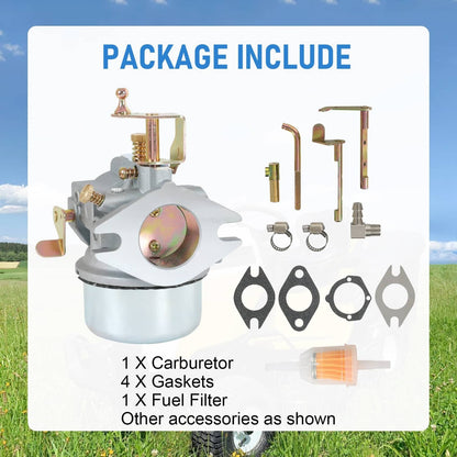 Solidspare Carburetor for Kohler K321 K341 Cast Iron Engine 14HP16HP John Deere Tractor 316