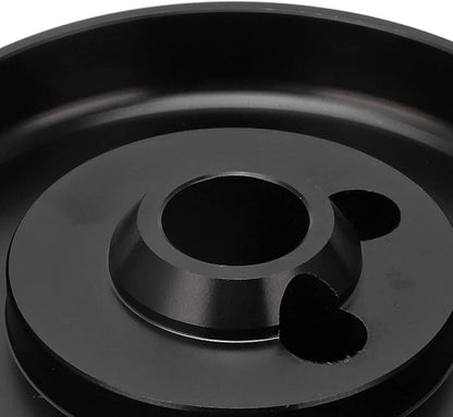 Solidspare For GM Chevy 5&6 Hole Steering Wheel Polished Hub Adapter Flaming River Ididit