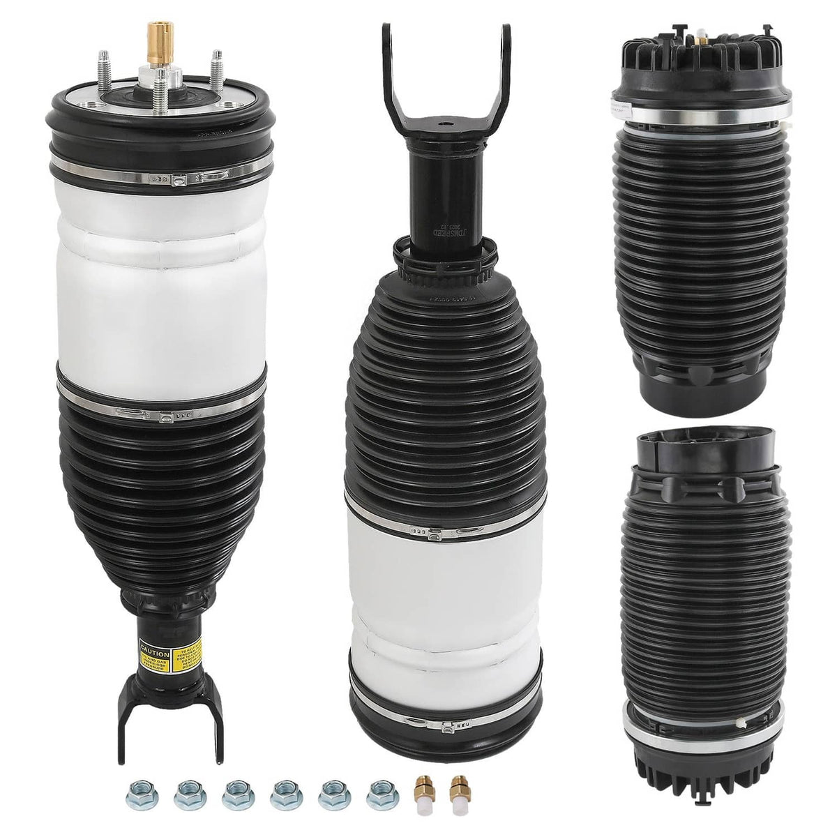 Solidspare 4pcs Front Rear Air Suspension Struts & Springs Kit for Dodge Ram 1500 2013-2019