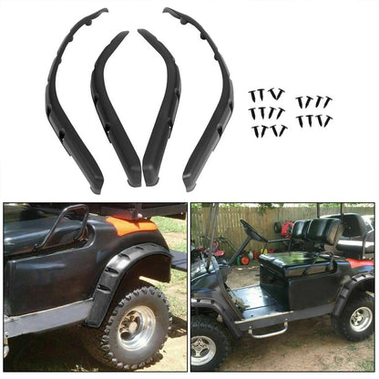 Solidspare For Yamaha G14 G16 G19 G20 G22 Golf Cart Front Rear Fender Flares W/ Hardware