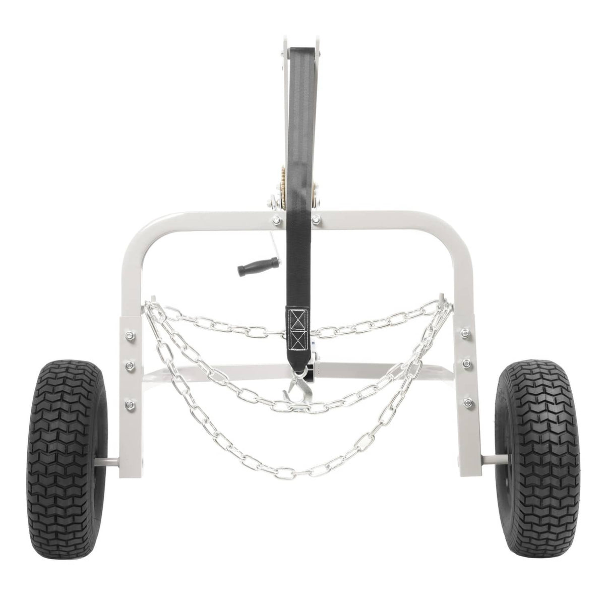 Solidspare Heavy-Duty Steel Log Skidder Arch Holder Set Logs Trailer Strong Load-bearing