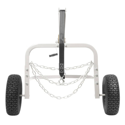 Solidspare Heavy-Duty Steel Log Skidder Arch Holder Set Logs Trailer Strong Load-bearing