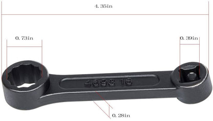 Solid Spare Offset 16mm Engine Mount Socket Wrench 4693 fits for Mercedes Benz