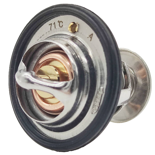 Solid Spare YM129155-49801 71℃ Thermostat for Yanmar 3D84 4D84 3D88 4D88 3TN84 4TNE88 4TNV88