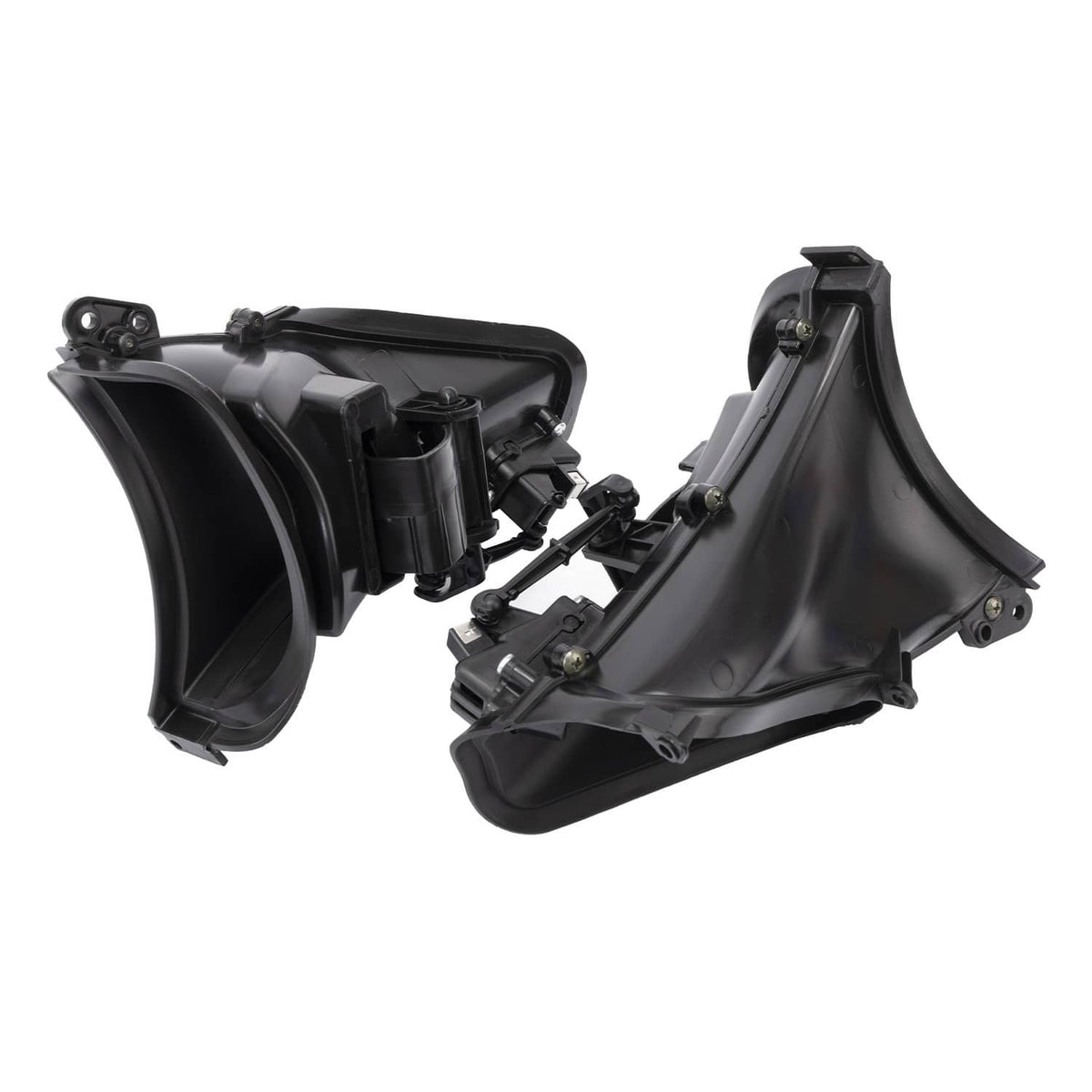 Solidspare 2Pcs Fairing Air Duct Fits For 2015-2023 Harley Touring Road Glide ABS Plastic