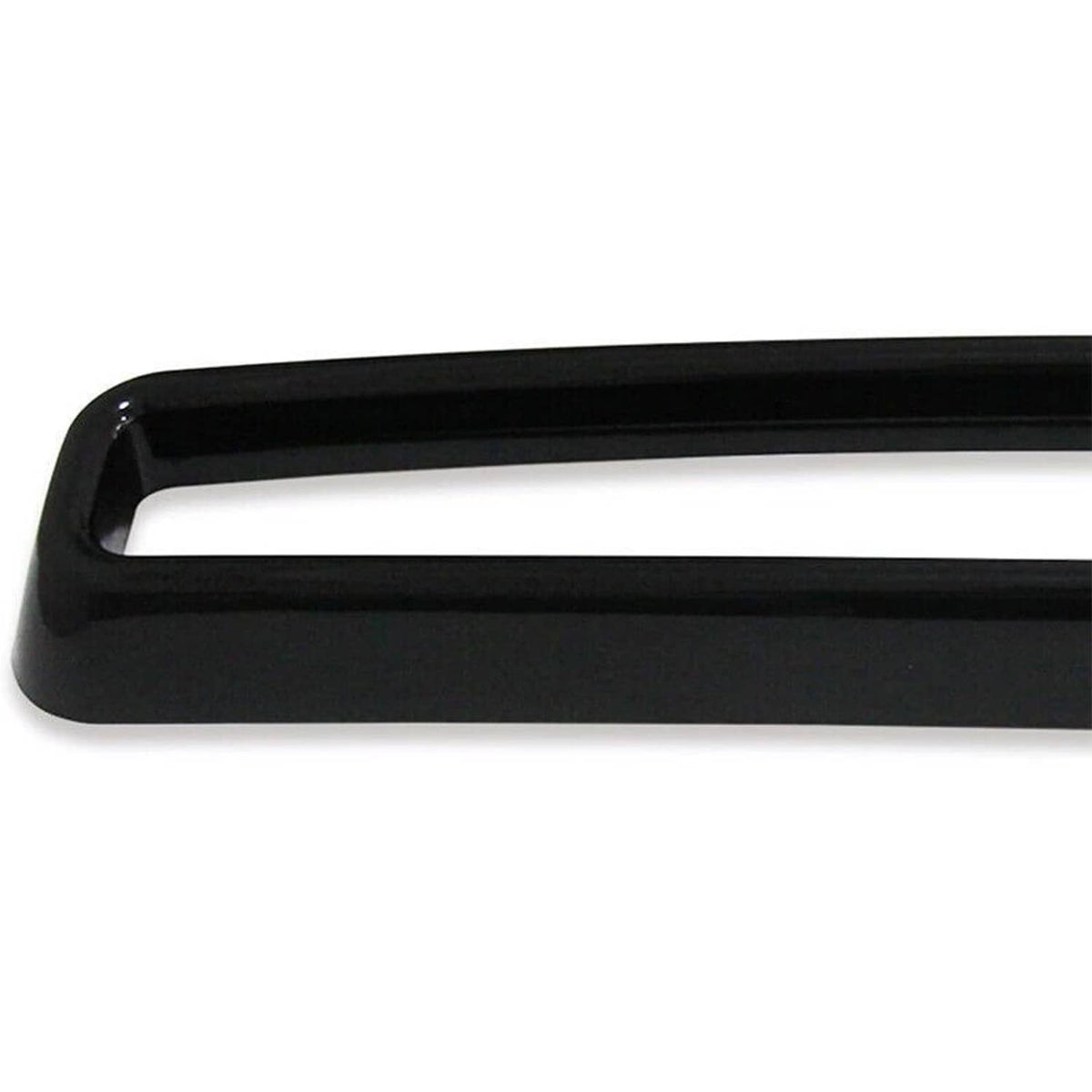 Solidspare Black Front Grill Mesh Grille Inserts Trim Cover for Dodge Challenger 2015-up