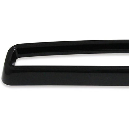 Solidspare Black Front Grill Mesh Grille Inserts Trim Cover for Dodge Challenger 2015-up