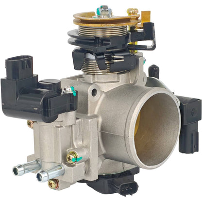 Solid Spare 16400PLRA03 Throttle Body 16400-PLR-A54 Fit 2001-2005 Honda CIVIC 1.7L 4 Door