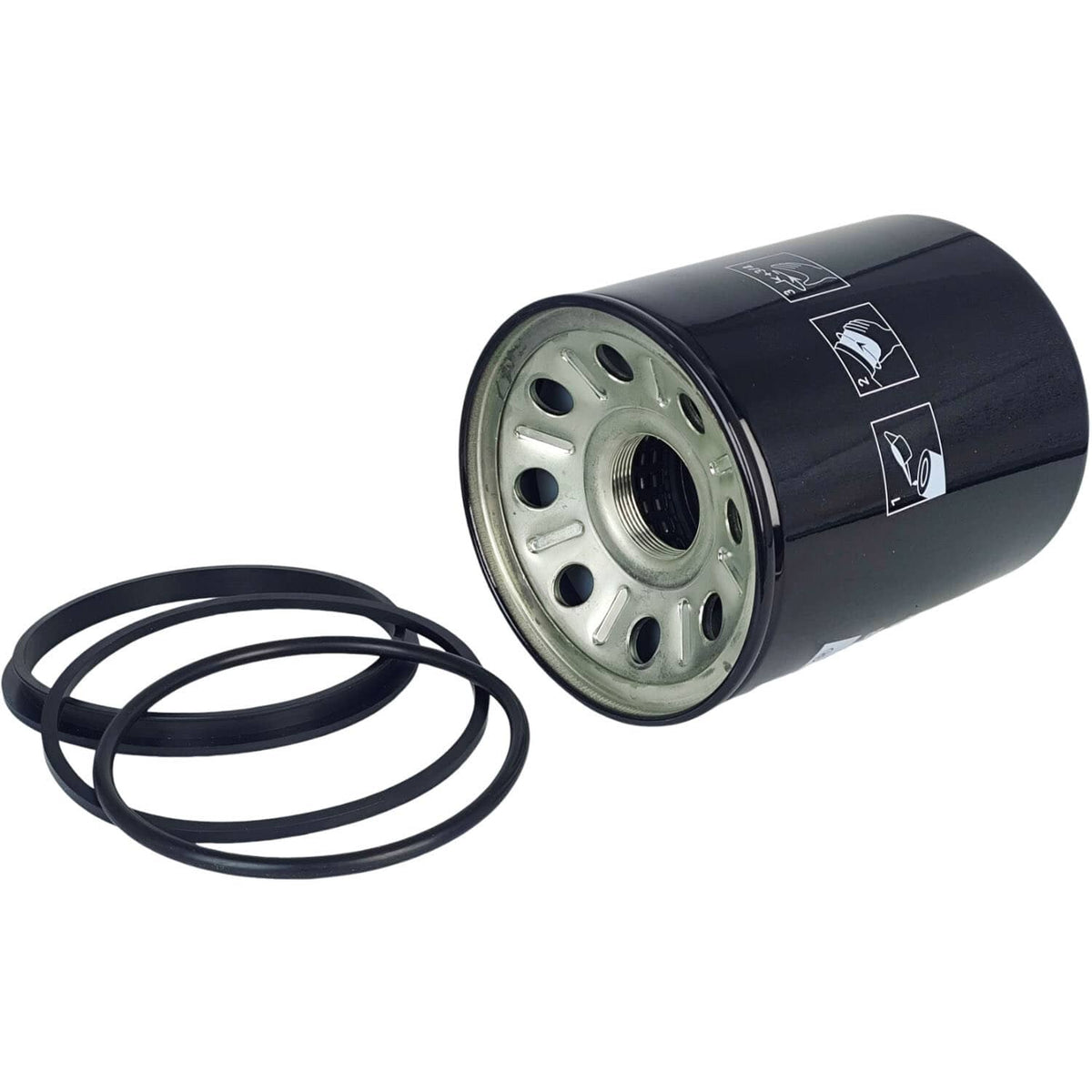 Solid Spare Service Filter Kit for John Deere 5045E 5055E 5065E 5075E w/ T2 & IT4 Engine