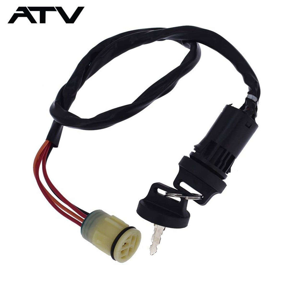 Solidspare Generic Ignition Key Switch for Honda TRX350TE Rancher Es 2000 2001 2002-2006