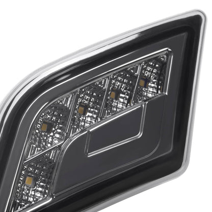 Solid Spare LED Smoke Side Marker Corner Lights For Mercedes-Benz C300/C350/C63 AMG 08-11