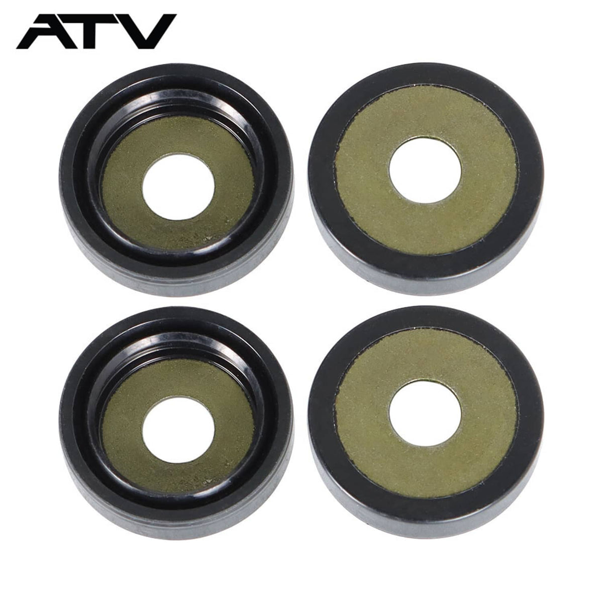 Solidspare Generic Front Upper A-Arm Bushing Kits for Foreman Rubicon 500 Rincon 680 01-17