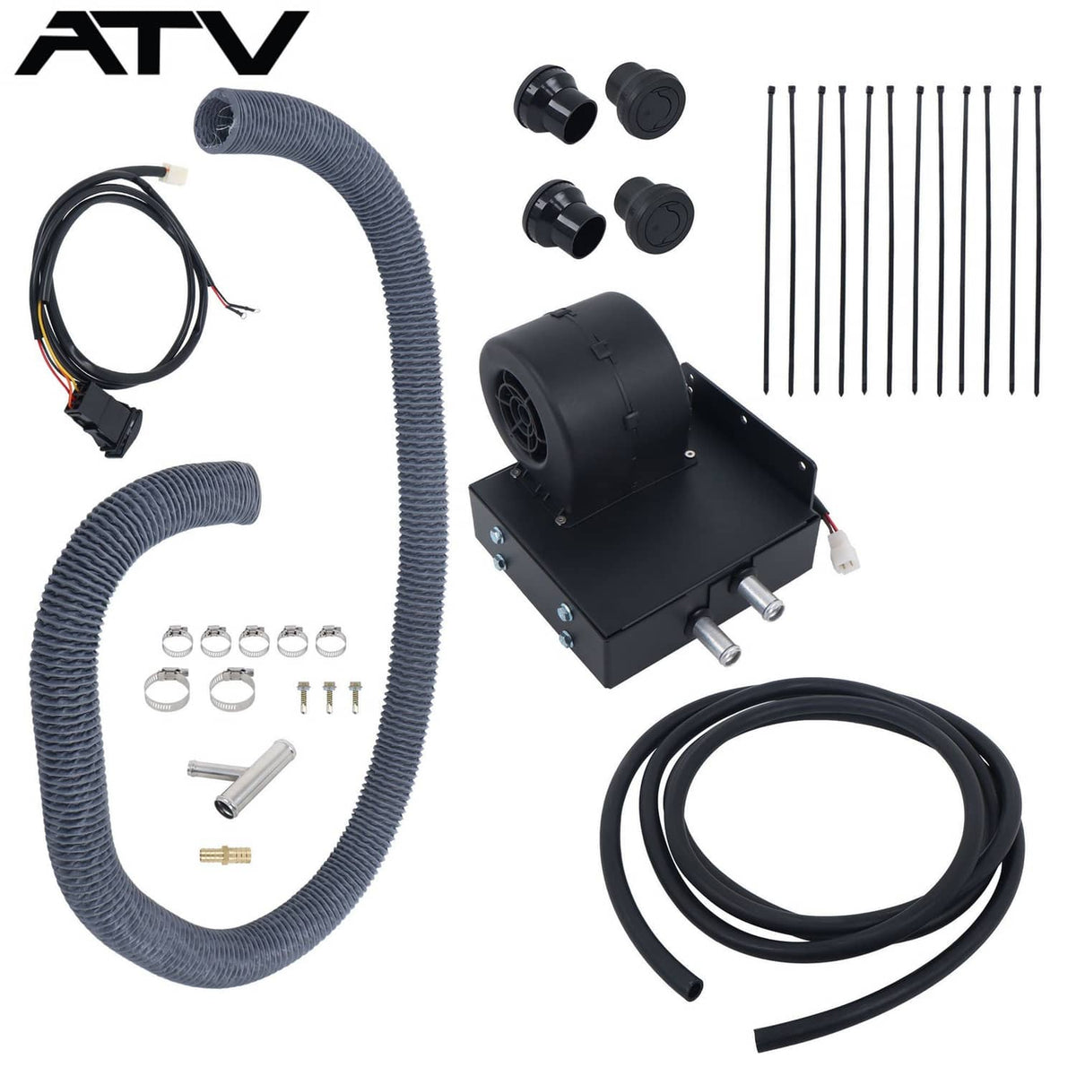 Solidspare For 2014-2021 Polaris Ranger 570 Mid Size New Cab Heater with Defrost Kit