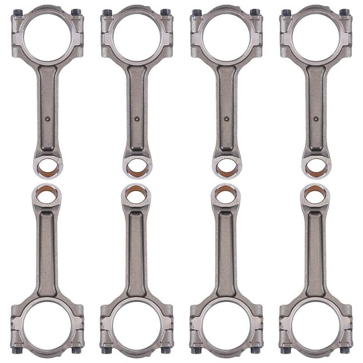 Solidspare Set of 8 Floating Pin Connecting Rod For GM 5.3L 6.0L 6.2L LS2 LS3 Gen IV 125775