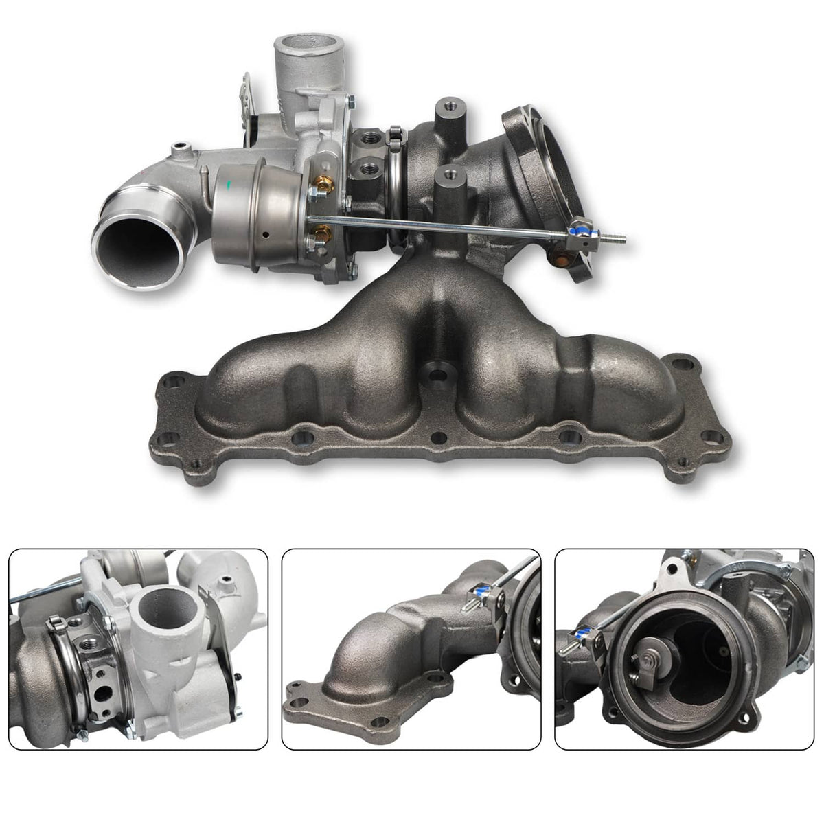 Solidspare New Turbo Charger for 2014-2017 Range Rover Evoque L538 Discovery Sport L550 2.0