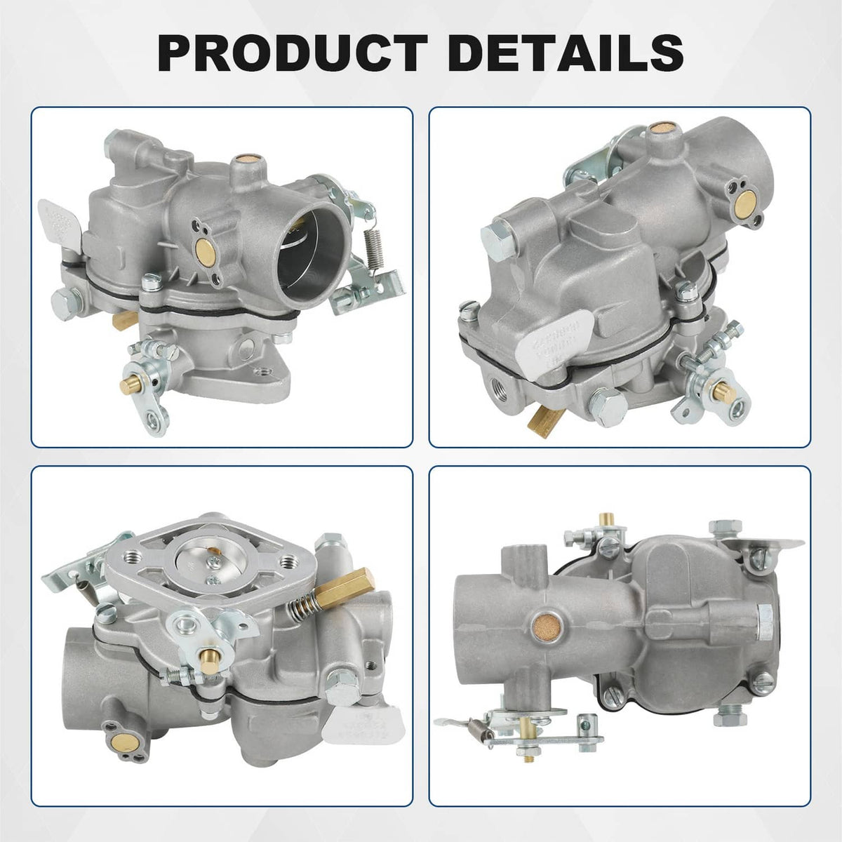 Solidspare NEW Carburetor For Zenith 13805 For Ford 1.6L Clark Bobcat Skid Steer 6598372