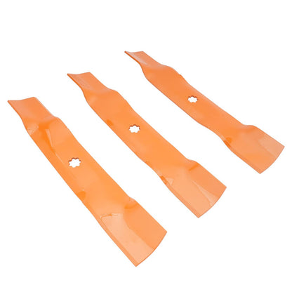 Solidspare 3 Pack Mower Blade For John Deere D160 LA155 LA165 X165 X166 48" Decks AM141035