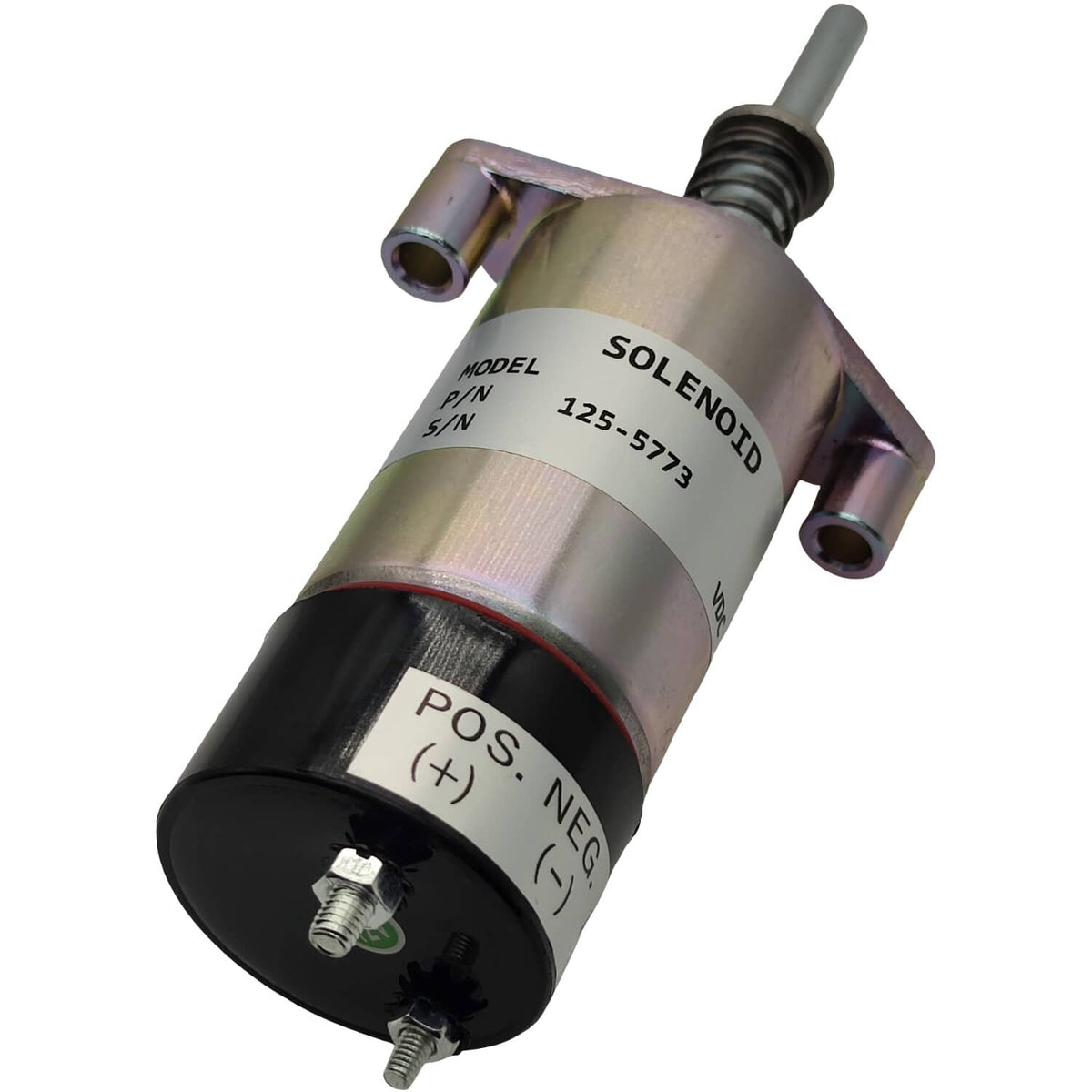 Solid Spare 12V 8C-9986 Fuel Solenoid 125-5773 for Caterpillar 3204 3304 3304B 3306 3306B