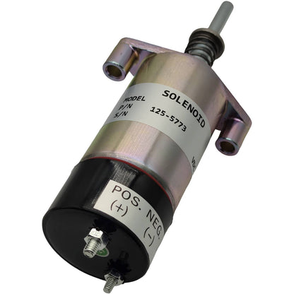 Solid Spare 12V 8C-9986 Fuel Solenoid 125-5773 for Caterpillar 3204 3304 3304B 3306 3306B